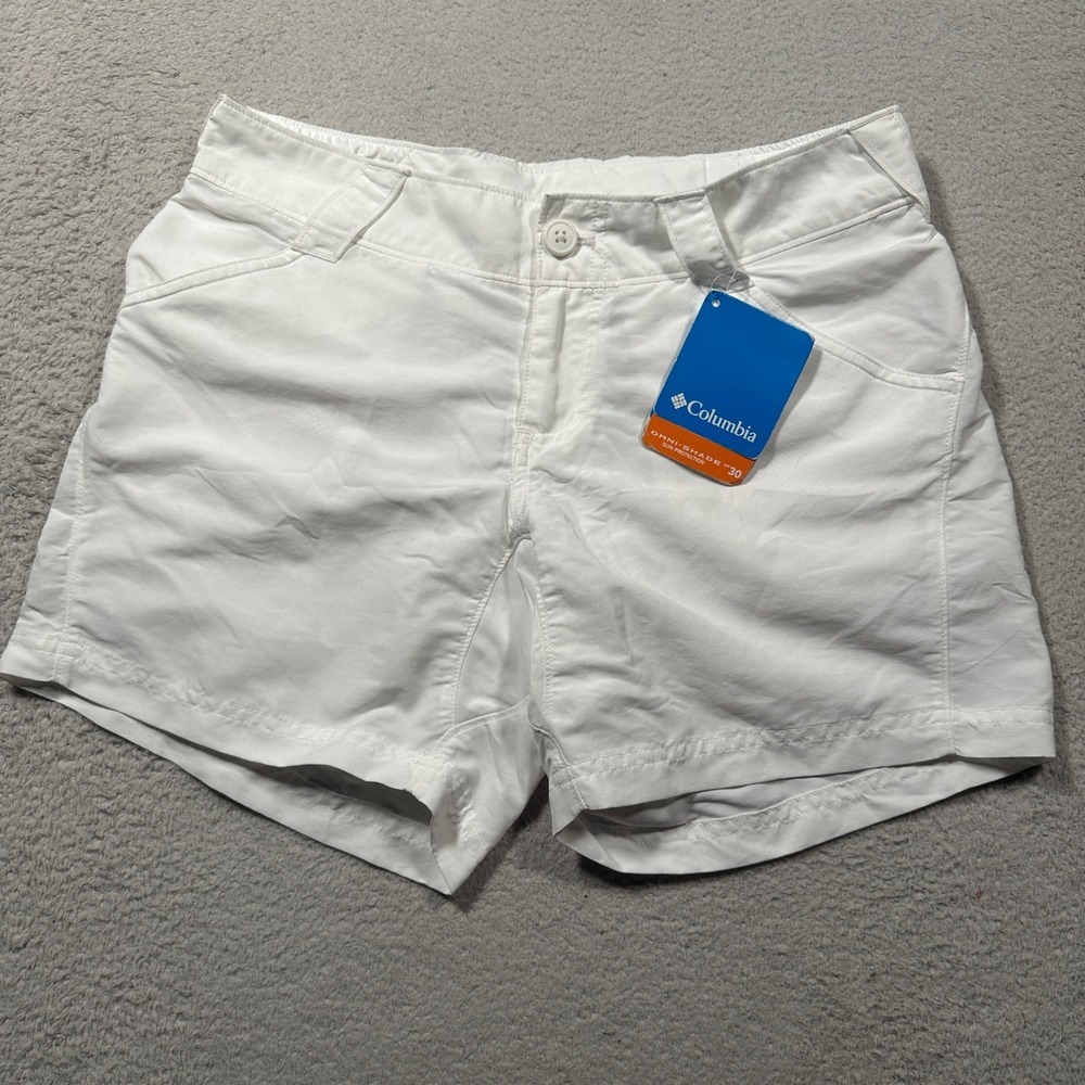 Columbia Women's White Athletic Shorts